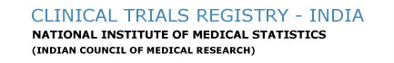 Clinical Trials Registry India (CTRI)